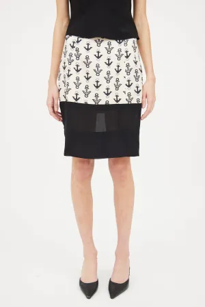 Anchor Mini Skirt