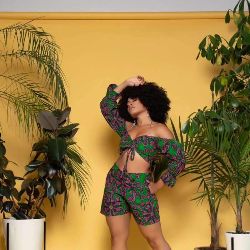 Bamiola High Waisted Shorts