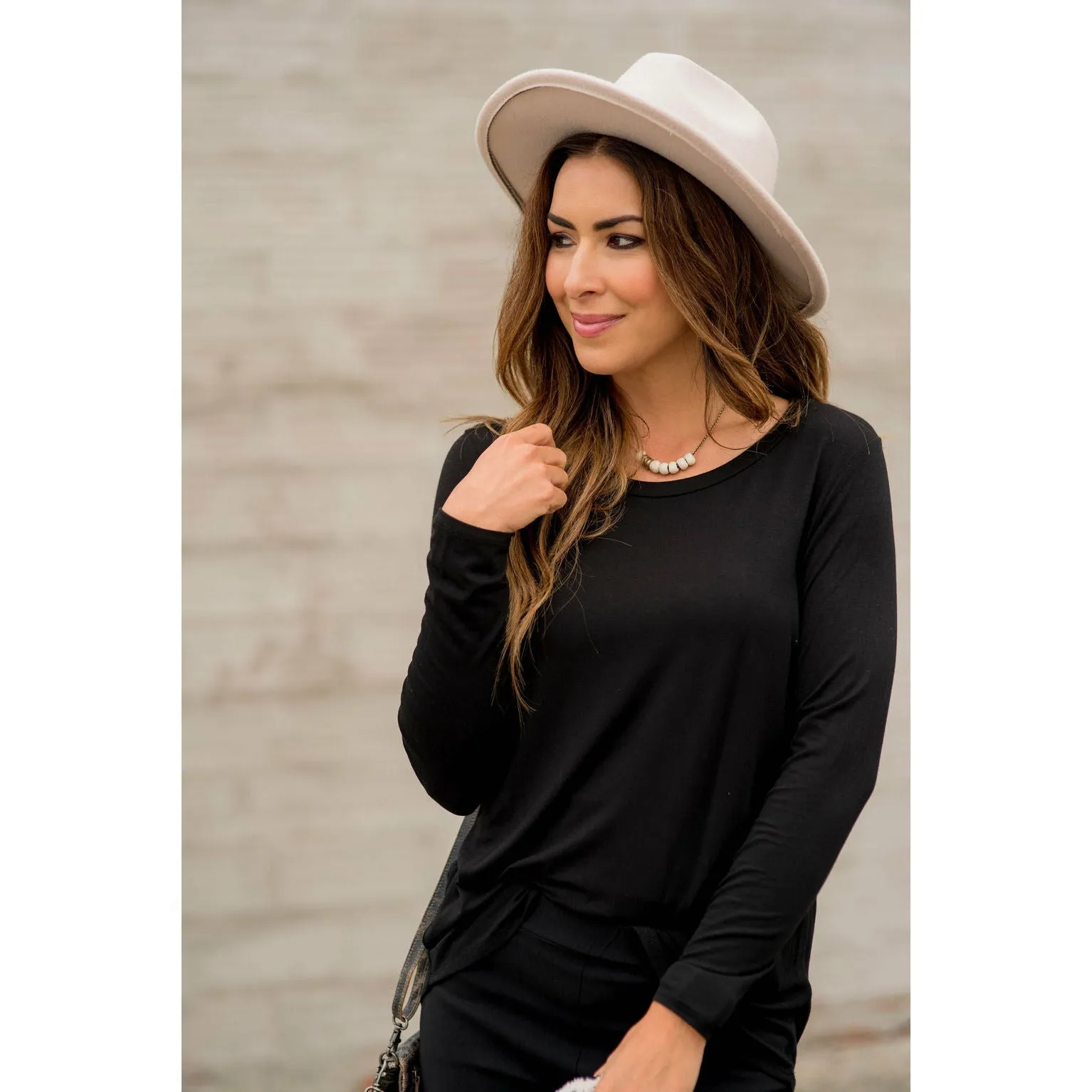 Betsey's Long Sleeve Basic Tee