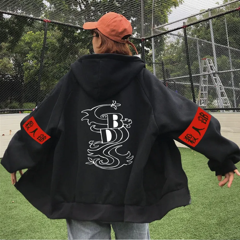 Black Dragons Hoodie/Jacket Tokyo Revengers (Colors Available)