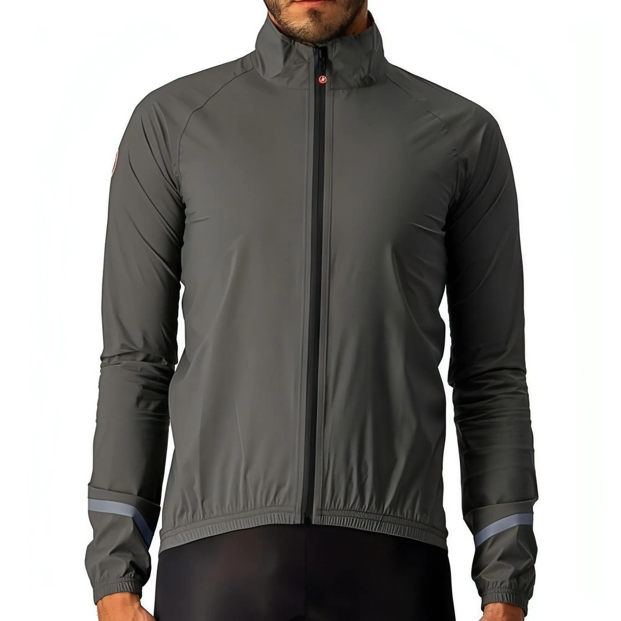 Castelli Emergency 2 Rain Waterproof Mens Cycling Jacket - Green