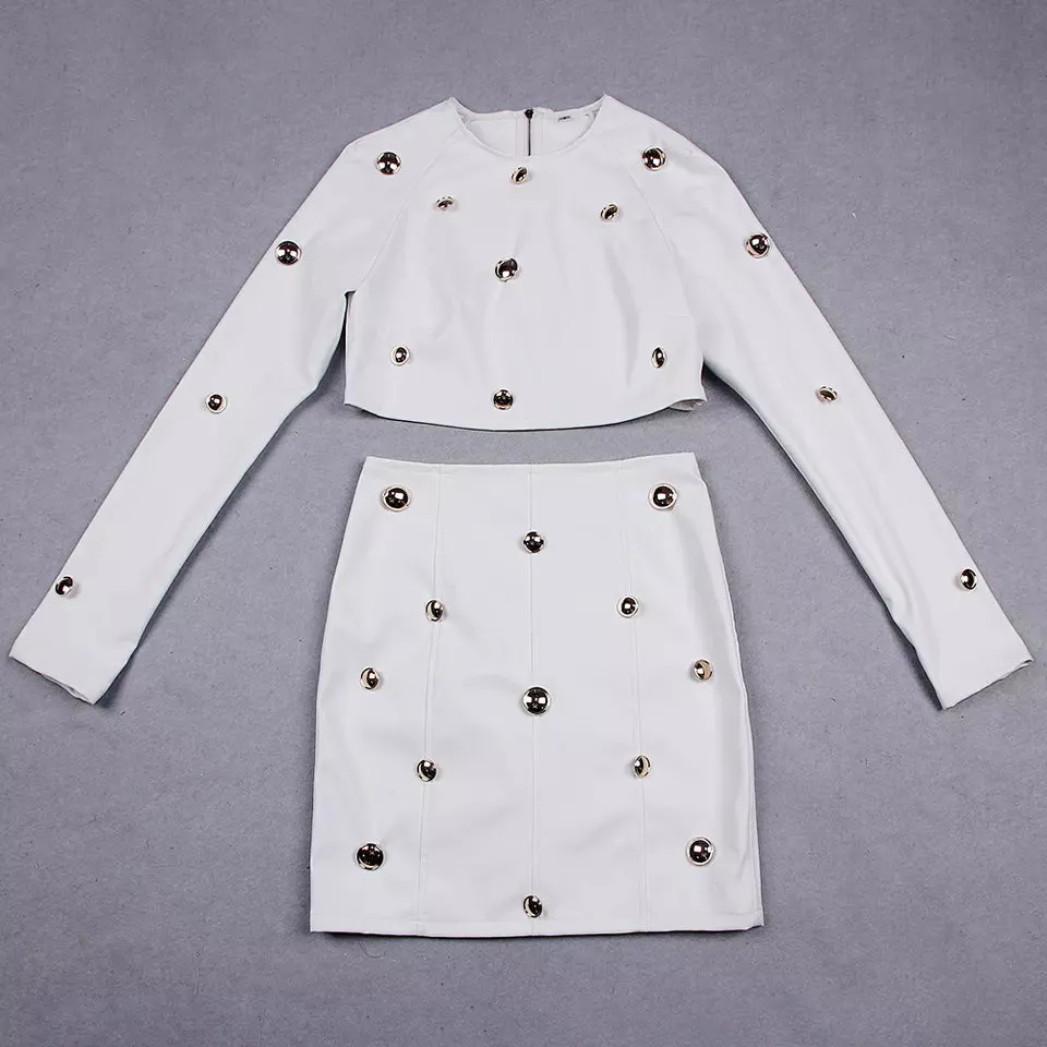 Chic Mini High-Waisted Skirt  - Culture Heaven Special