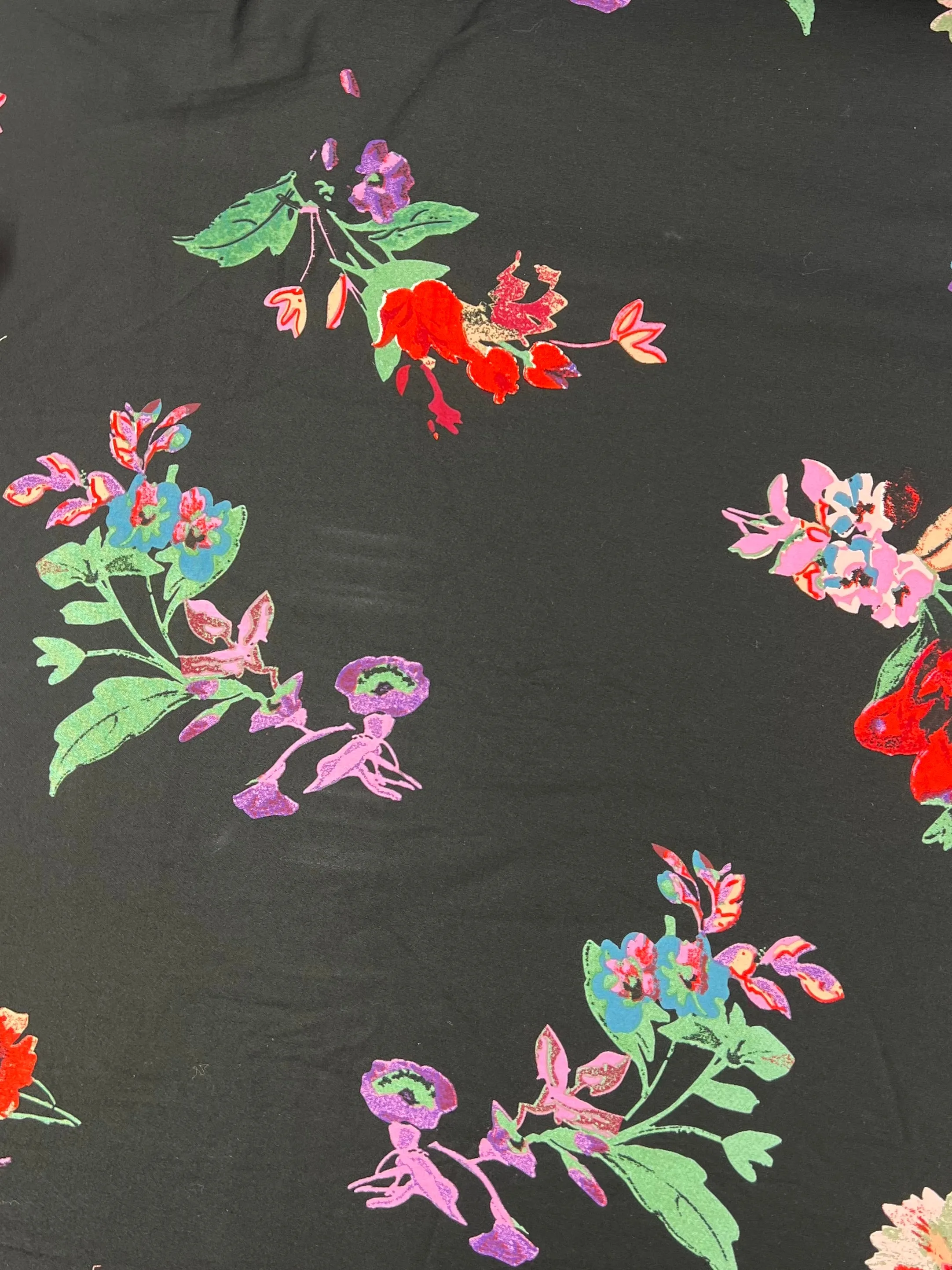 Cotton Sateen - Animate Flora - 125cm