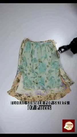 Floral Summer Pop Y2K Skirts