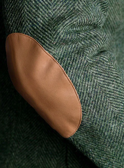 Harris Tweed Wide Herringbone Green Jacket II