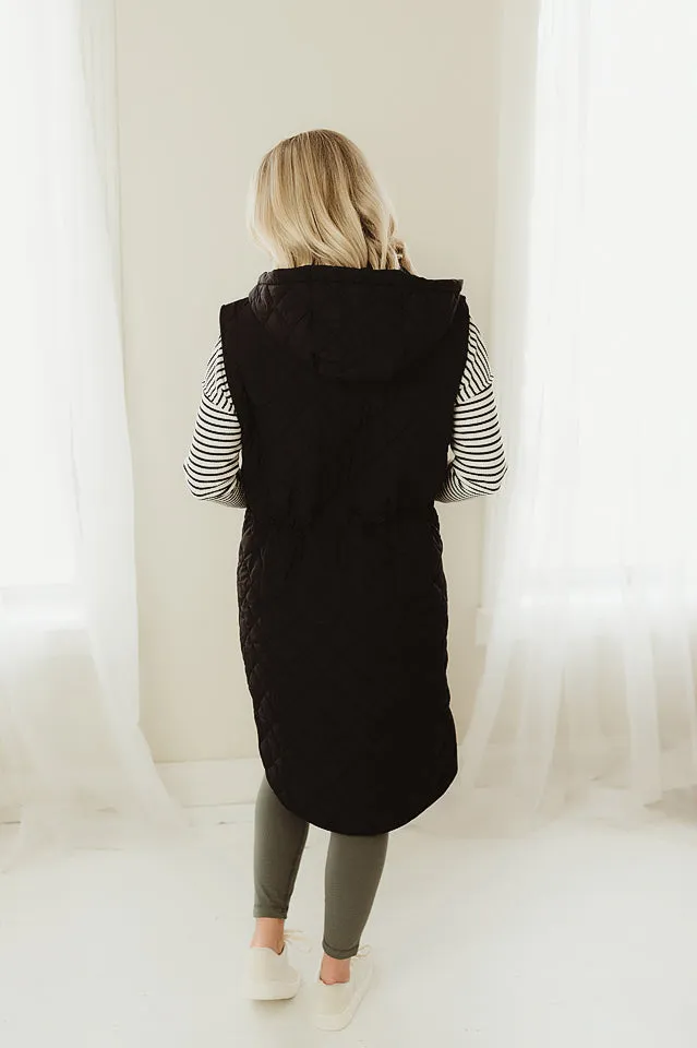Hooded Oversized Vest