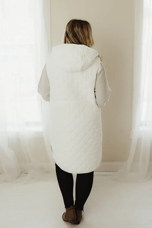 Hooded Oversized Vest