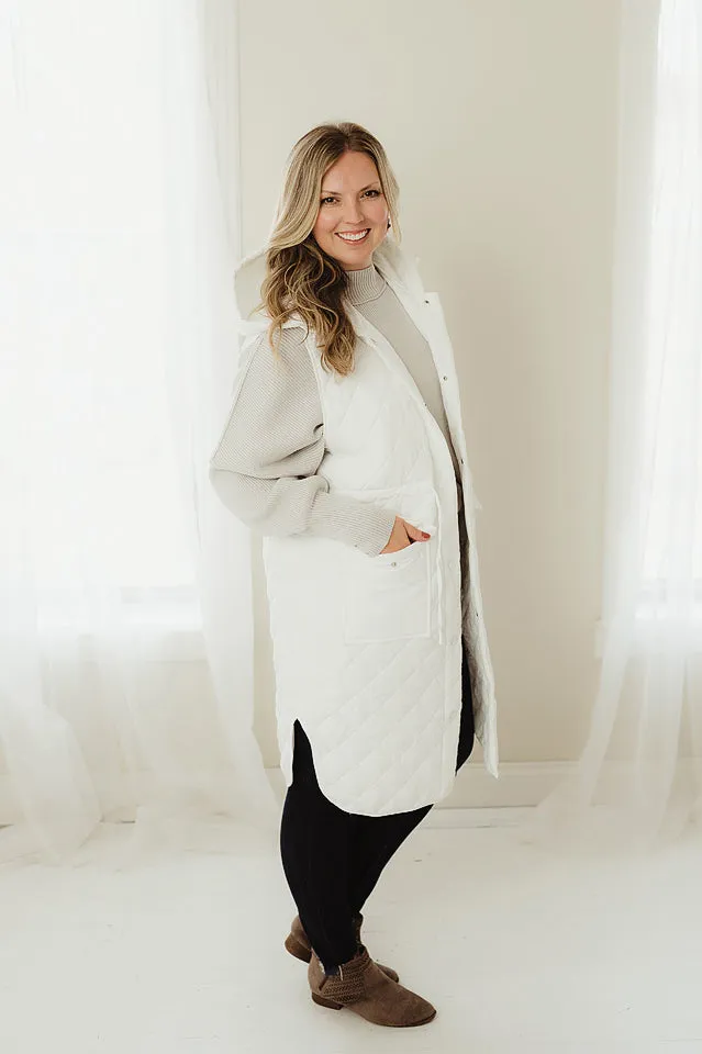 Hooded Oversized Vest
