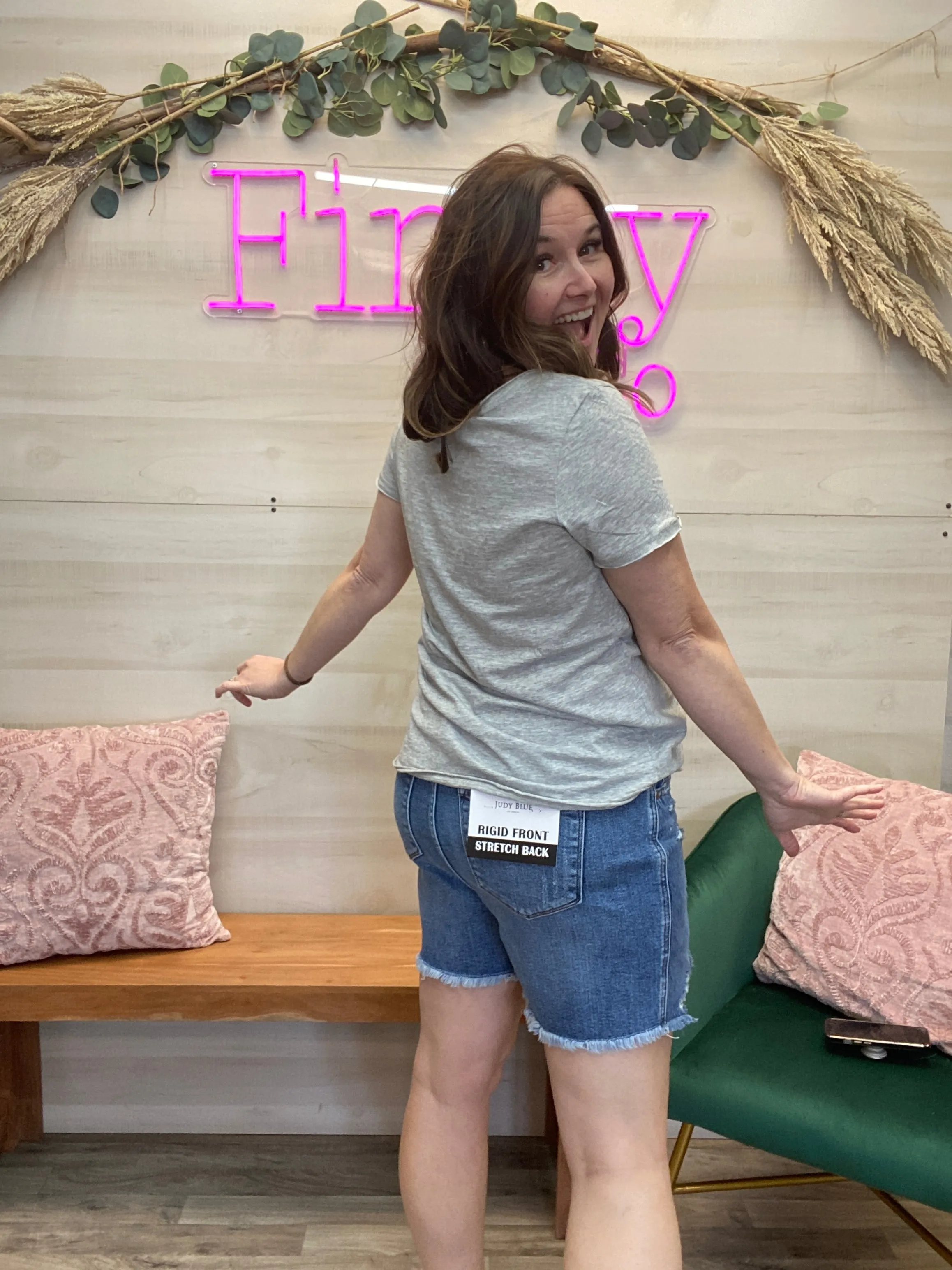 Judy Blue High Waist Magic Destroy Shorts