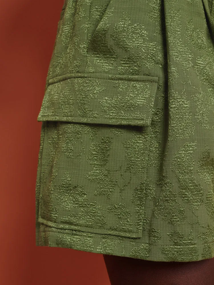 Lina High-Waisted Shorts