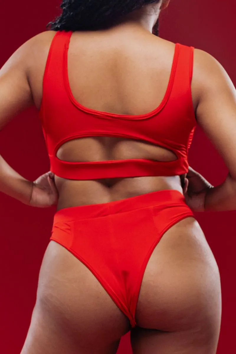 MÆD Offset Bottoms - Red