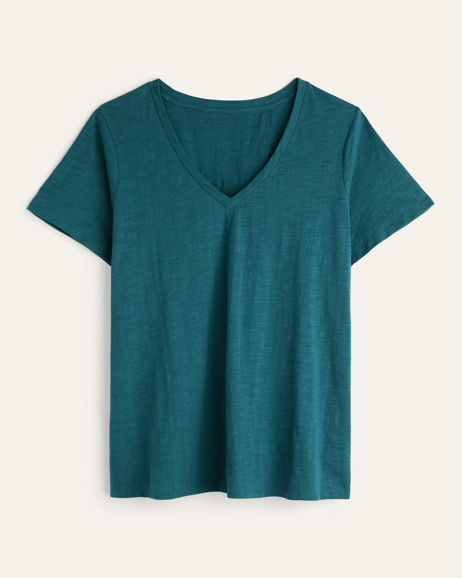 Michelle Soft Cotton Tee | Quetzal Green