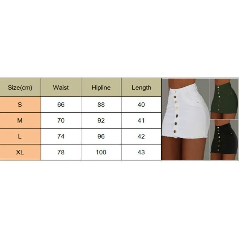 Mini Skirts Strench High Waist for Women