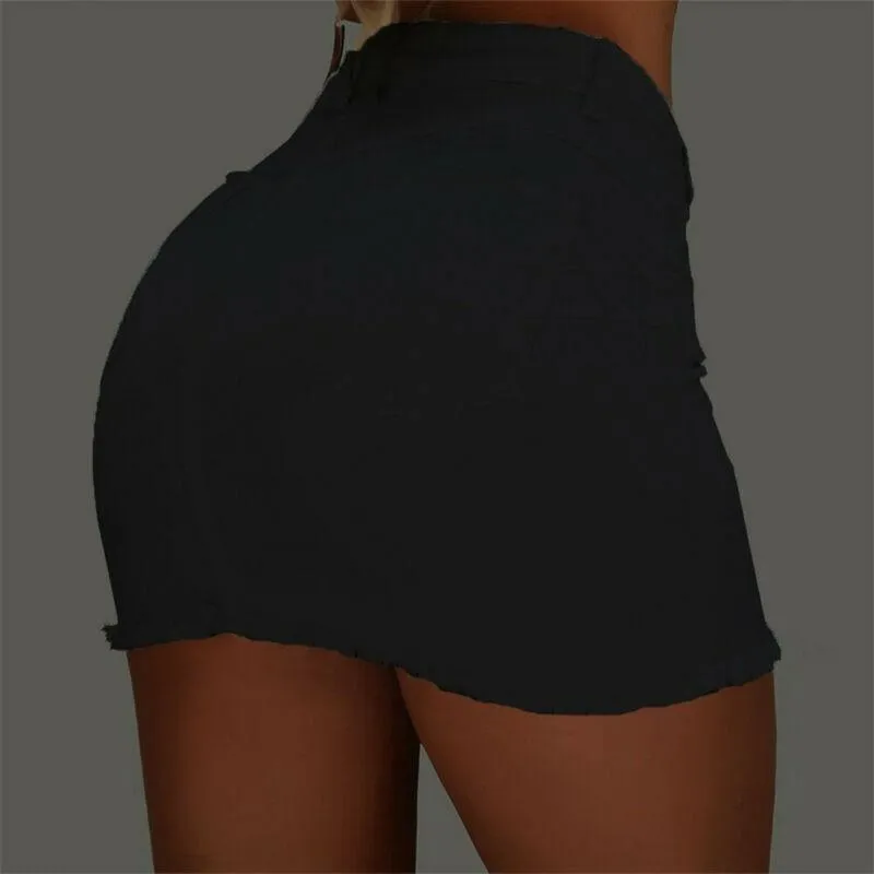 Mini Skirts Strench High Waist for Women