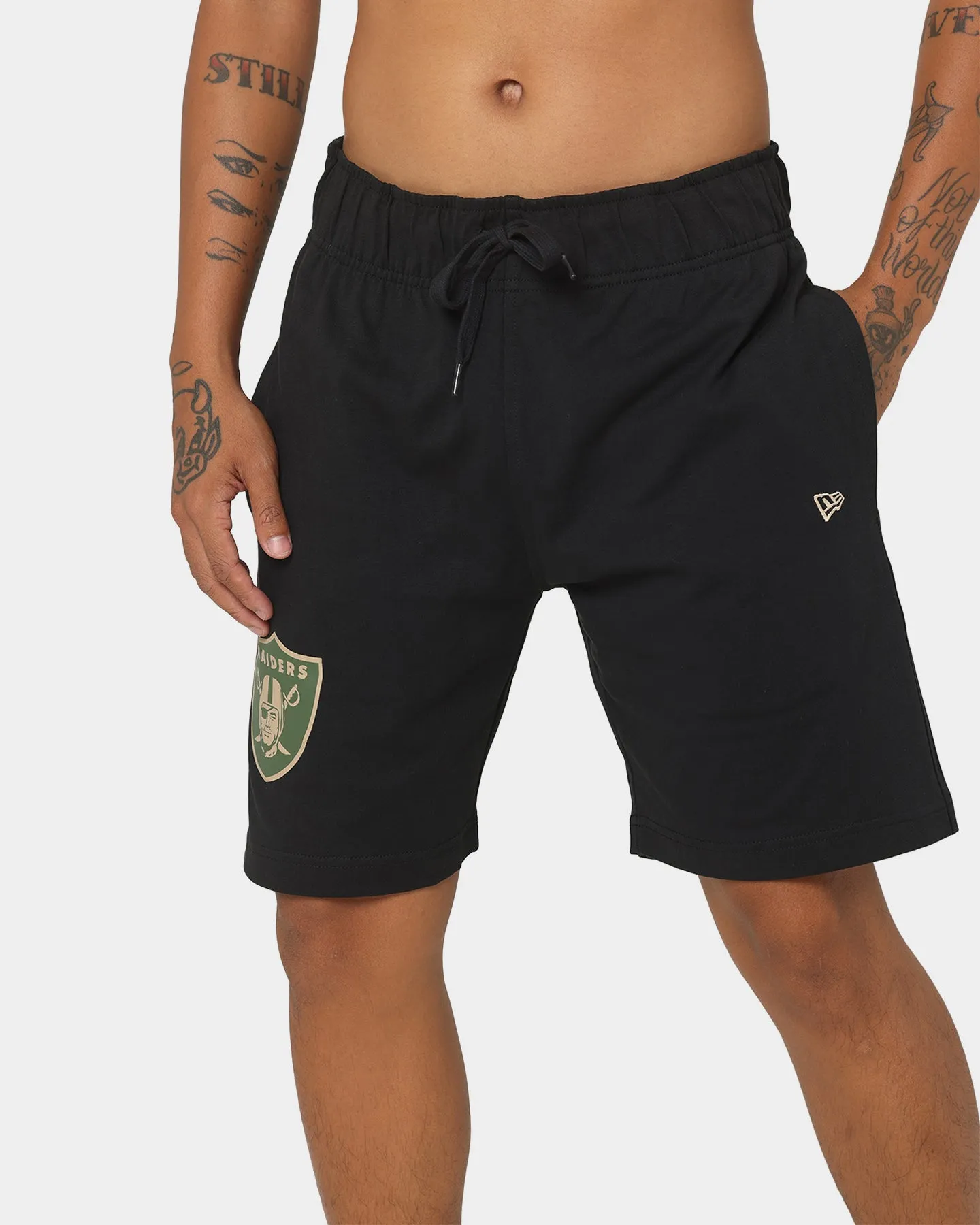 New Era Las Vegas Raiders Sea Shorts Black