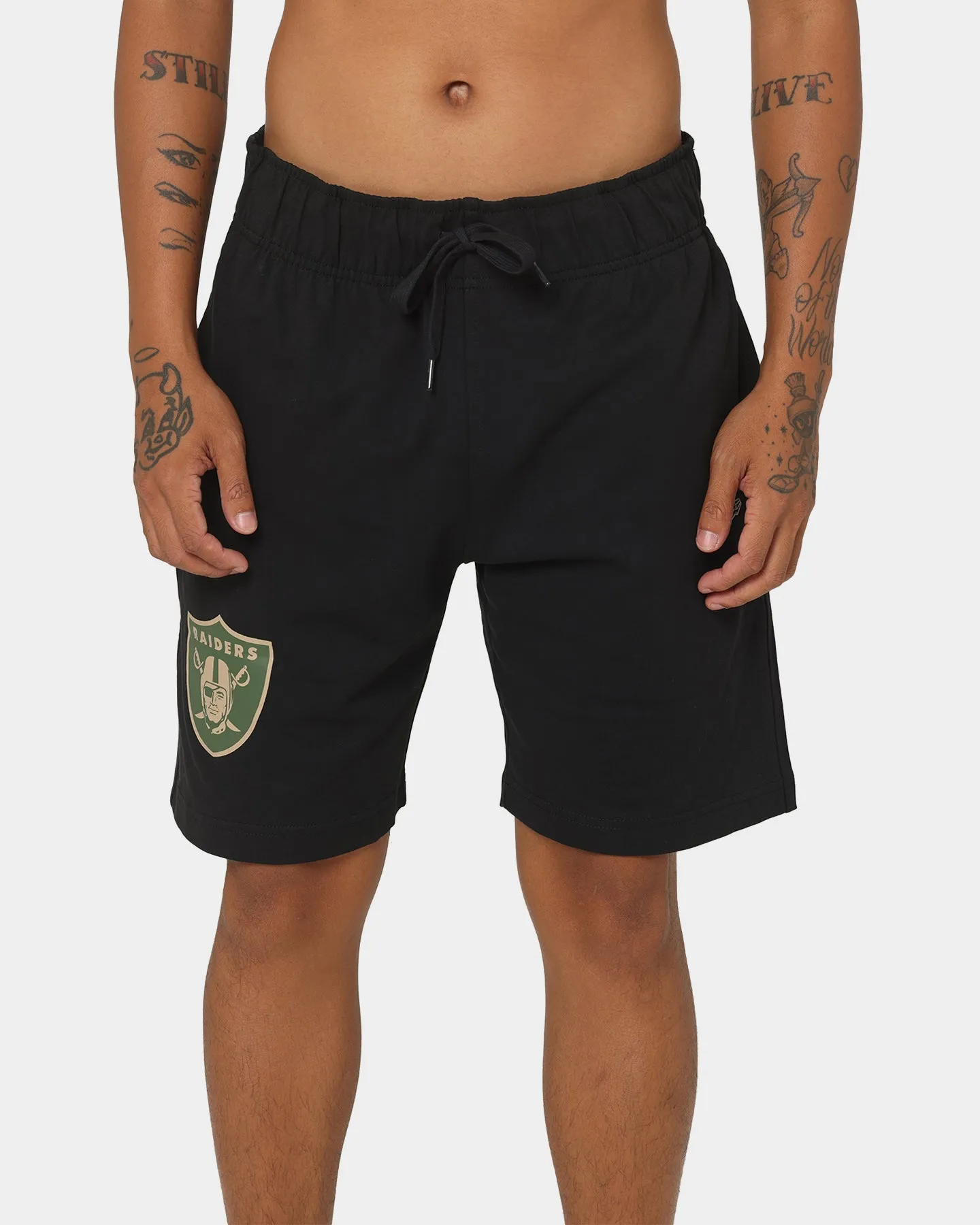 New Era Las Vegas Raiders Sea Shorts Black
