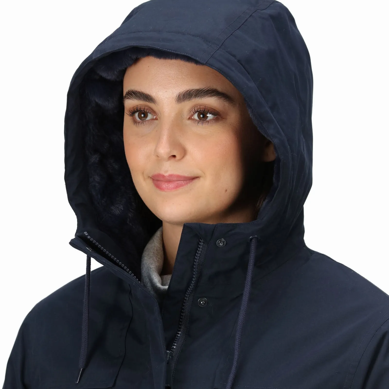 Regatta Womens Bria Fur Lined Waterproof Jacket