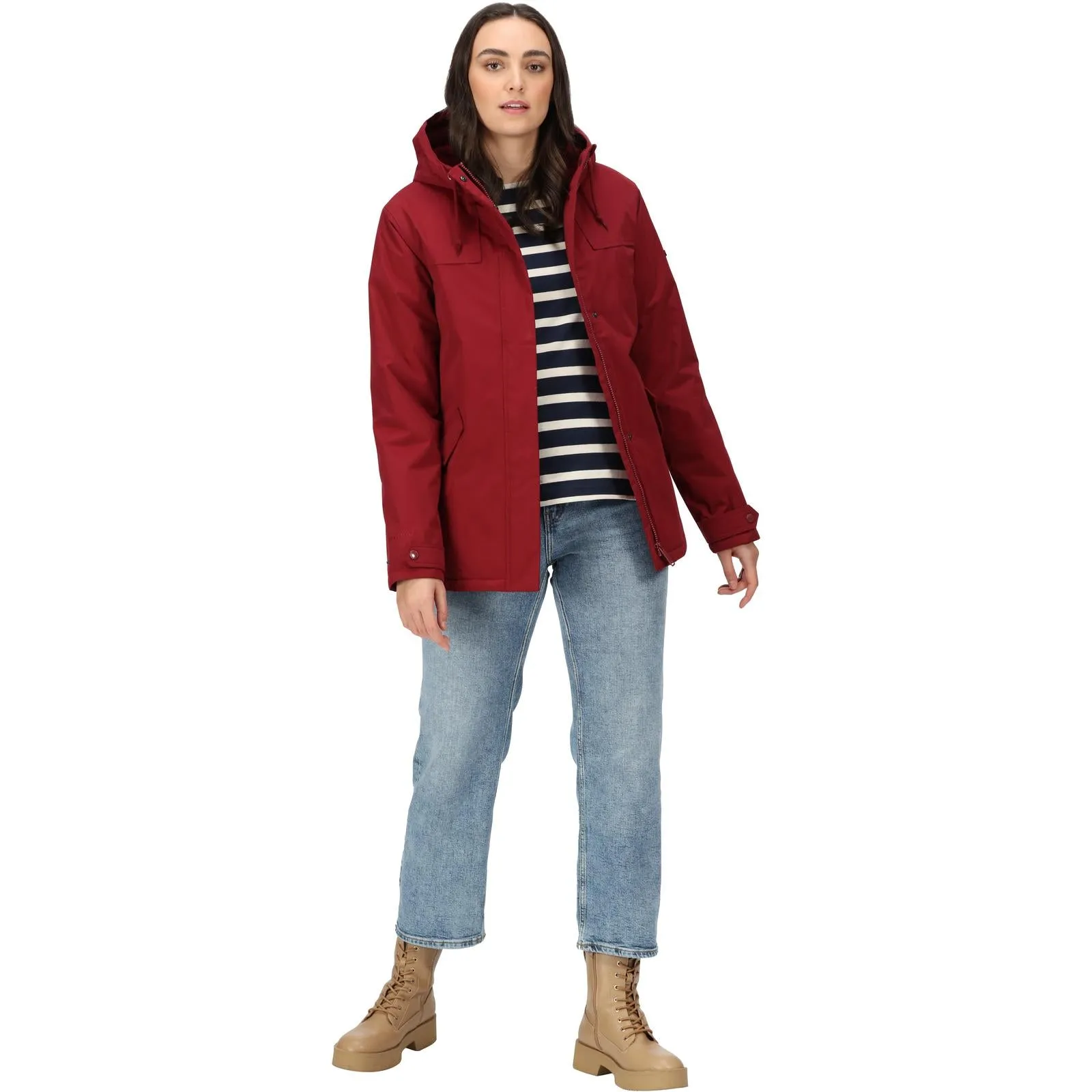 Regatta Womens Bria Fur Lined Waterproof Jacket