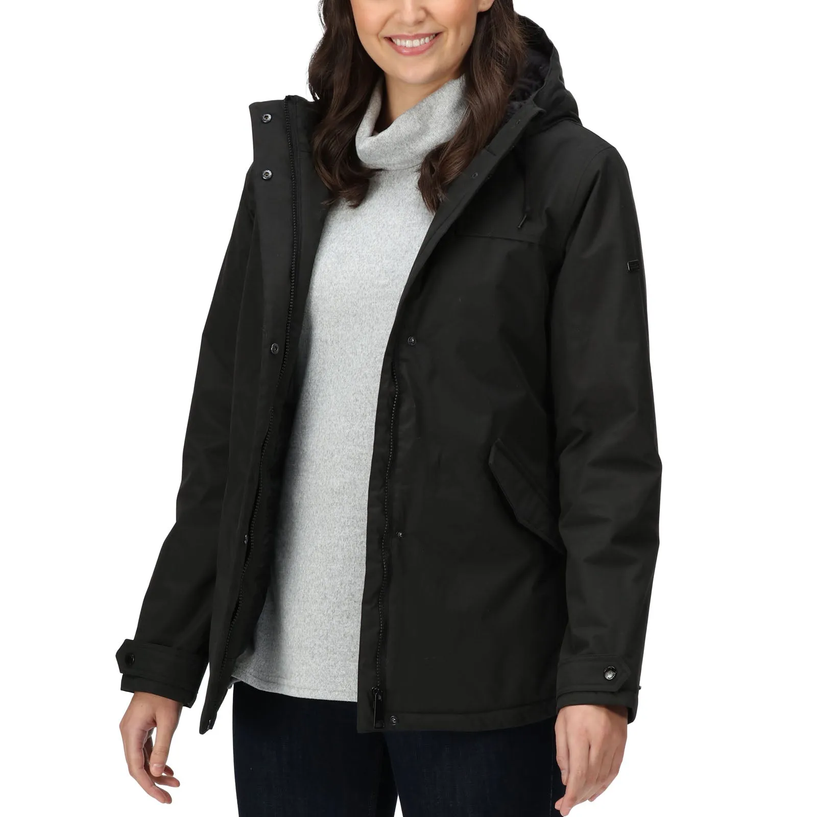 Regatta Womens Bria Fur Lined Waterproof Jacket