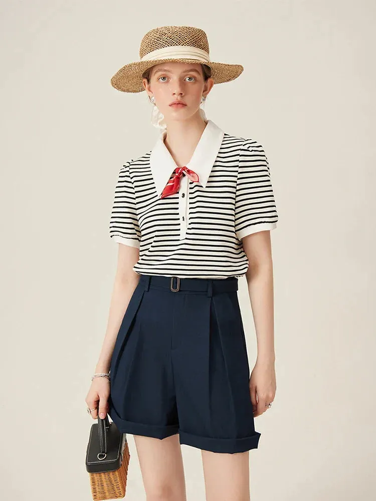 Slimming High Waisted Summer Shorts