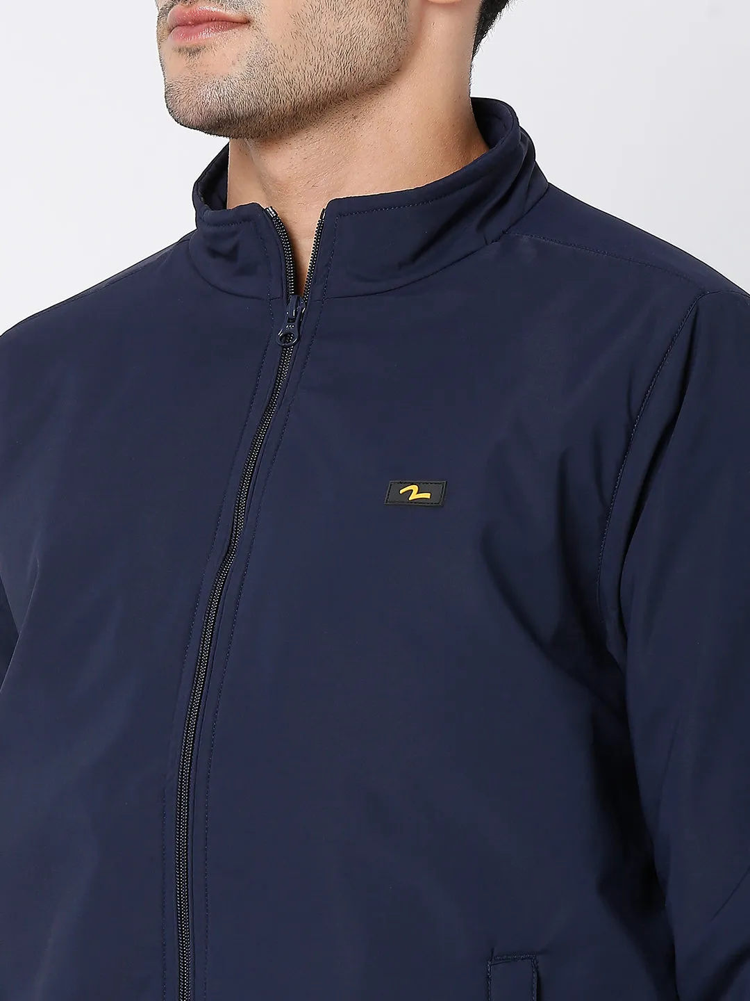 Spykar Denim Polyester Full Sleeve Casual Jacket For Men