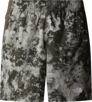 The North Face Men&#x27;s 24/7 Printed Shorts Clay Grey Micro Halfdome Print/New Taupe Green | Buy The North Face Men&#x27;s 24/7 Printed Shorts Clay Grey Micro Halfdome Print/New Taupe Green here | Outnorth